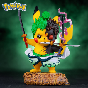 Pokemon Figure Pikachu Cosplay as Roronoa Zoro