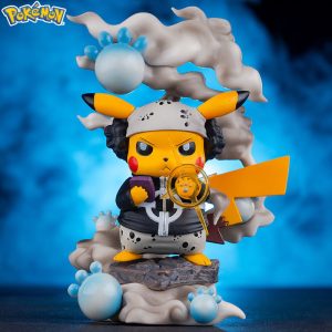 Pokemon Figure Pikachu Cosplay as Bartholomew Kuma
